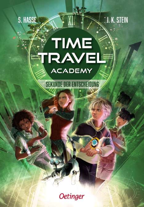 Stefanie Hasse: Time Travel Academy 2. Sekunde der Entscheidung, Buch