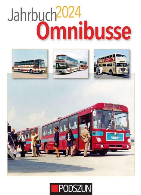 Jahrbuch Omnibusse 2024, Buch