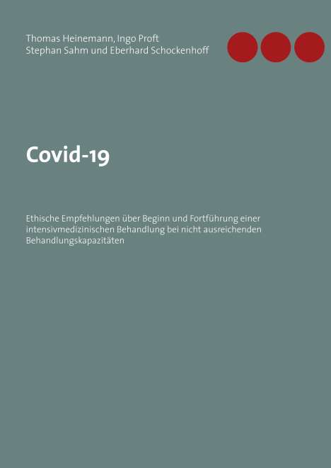 Ingo Proft: Covid-19, Buch