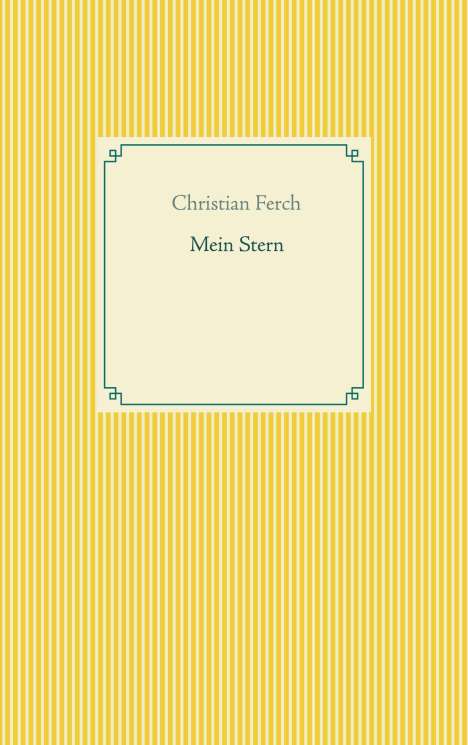 Christian Ferch: Mein Stern, Buch