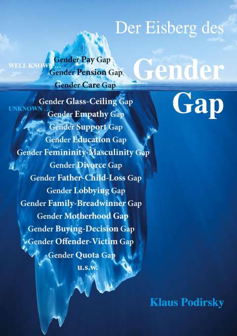 Klaus Podirsky: Der Eisberg des Gender Gap, Buch