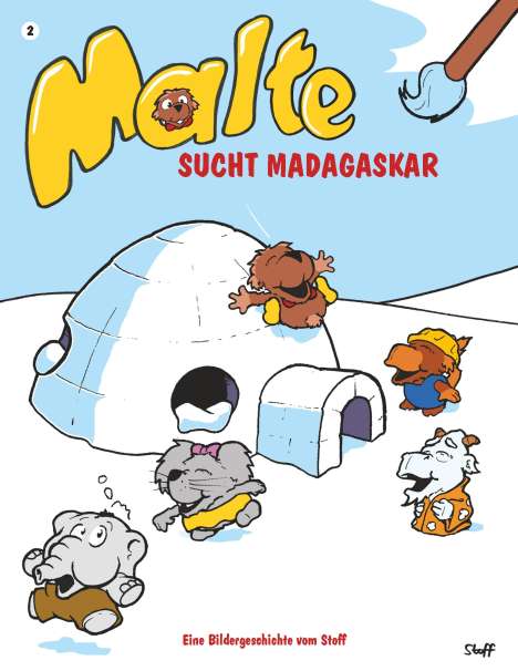 Stefan Bischoff: Malte sucht Madagaskar, Buch
