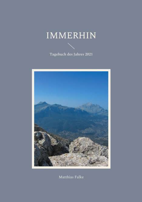 Matthias Falke: Immerhin, Buch