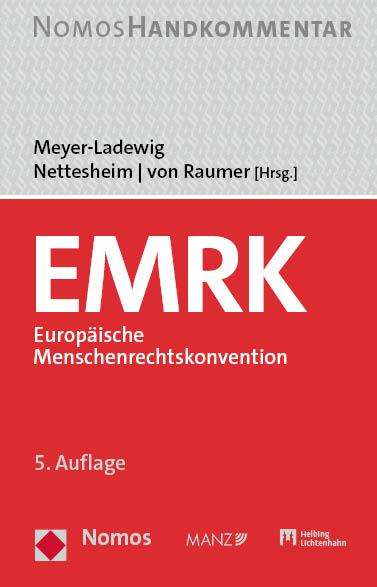 EMRK Europäische Menschenrechtskonvention, Buch