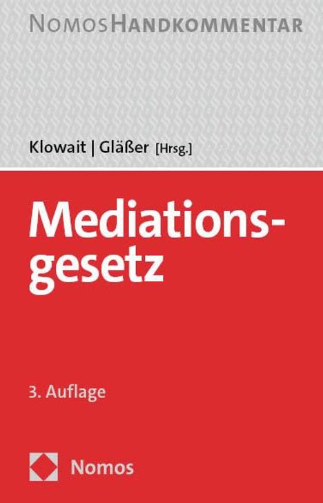 Mediationsgesetz, Buch