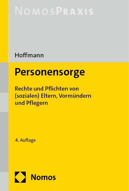 Birgit Hoffmann: Personensorge, Buch