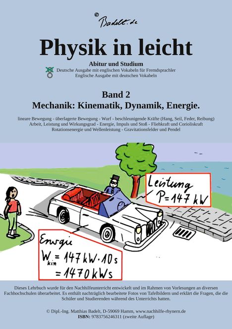 Matthias Badelt: Physik in leicht, Buch