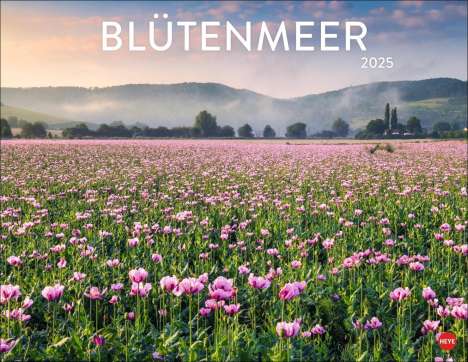 Blütenmeer Posterkalender 2025, Kalender