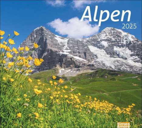 Alpen Bildkalender 2025, Kalender