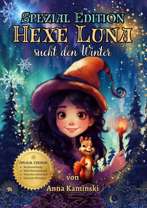 Anna Kaminski: Hexe Luna sucht den Winter, Buch