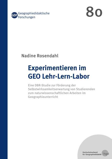 Nadine Rosendahl: Experimentieren im GEO Lehr-Lern-Labor, Buch