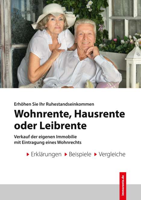 Johann Rudolf Flesch: Wohnrente - Hausrente - Leibrente, Buch