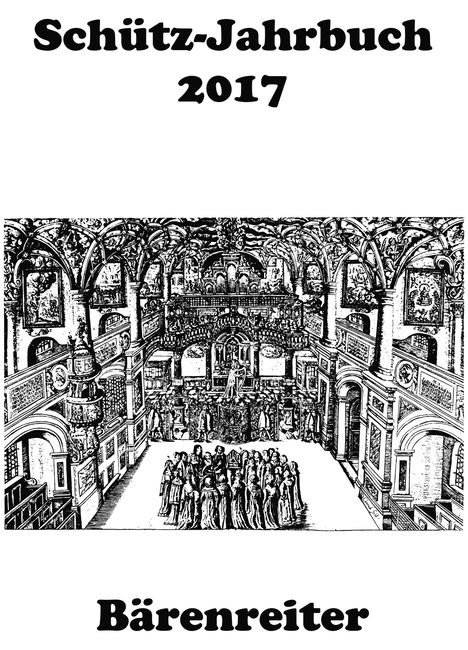 Schütz-Jahrbuch 2017, 39. Jahrgang, Buch
