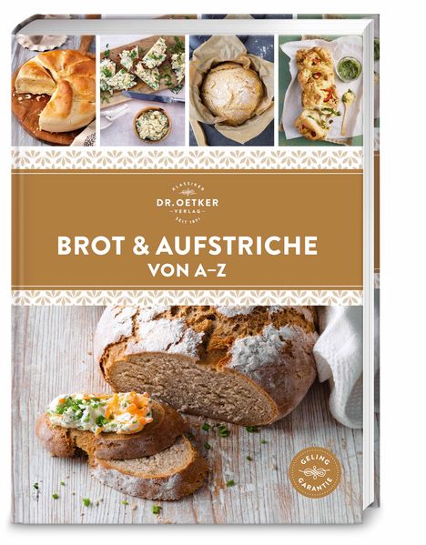 Oetker Verlag: Brot & Aufstriche von A-Z, Buch