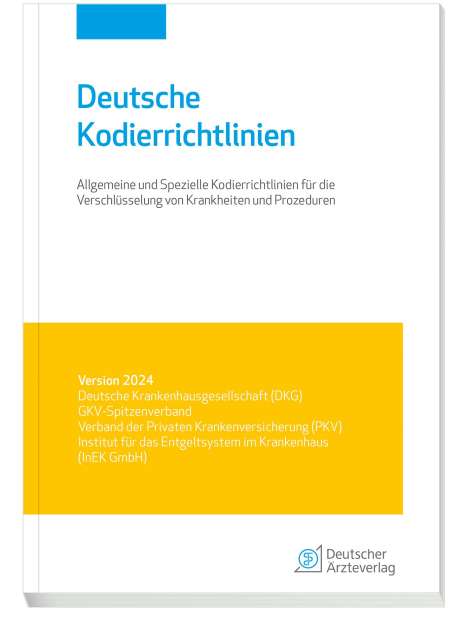 Deutsche Kodierrichtlinien Version 2024, Buch