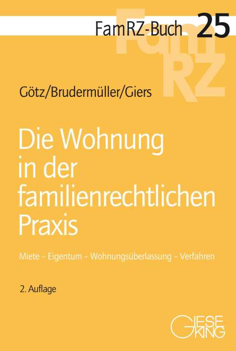 Isabell Götz: Wohnung in der familienrechtlichen Praxis, Buch