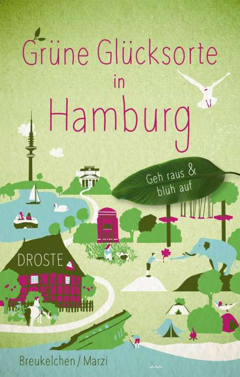 Tanja Breukelchen: Grüne Glücksorte in Hamburg, Buch