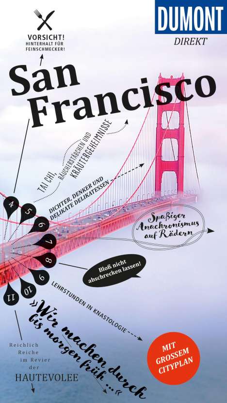 Manfred Braunger: DuMont Direkt Reiseführer San Francisco, Buch