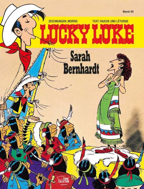 Morris: Lucky Luke 35 - Sarah Bernhardt, Buch