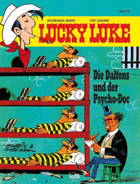 René Goscinny: Lucky Luke 54 - Die Daltons und der Psycho-Doc, Buch