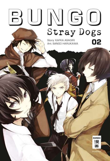 Kafka Asagiri: Bungo Stray Dogs 02, Buch