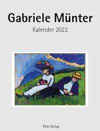 Gabriele Münter 2022 Kunstkarten-Einsteckkalender, Kalender