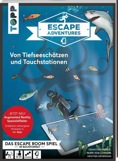 Sebastian Frenzel: Frenzel, S: Escape Adventures AR - Augmented Reality. Von Ti, Buch