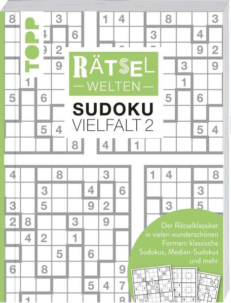 Silke Berendes: Berendes, S: Rätselwelten - Sudoku Vielfalt 2 | Der Rätselkl, Buch