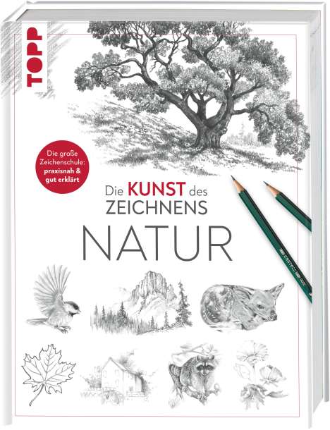 Frechverlag: Die Kunst des Zeichnens - Natur, Buch