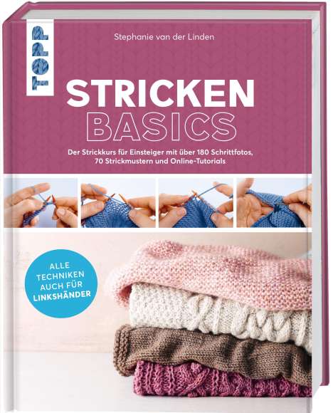 Stephanie van der Linden: Stricken basics - Alle Techniken auch für Linkshänder!, Buch