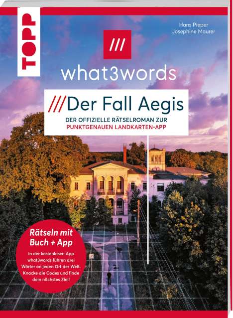 Hans Pieper: what3words Rätselbuch - Der Fall Aegis. Die neue Landkartenrätsel-Herausforderung, Buch