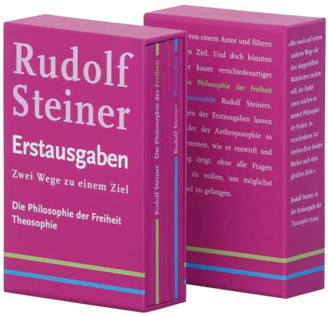 Rudolf Steiner: Zwei Wege zu einem Ziel, Buch