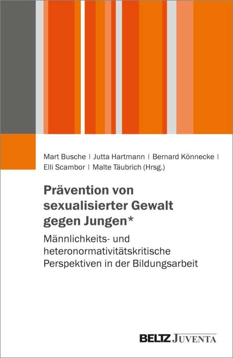Prävention von sexualisierter Gewalt gegen Jungen*, Buch
