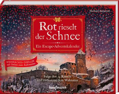 Michael Hamannt: Rot rieselt der Schnee - Ein Escape-Adventskalender, Kalender