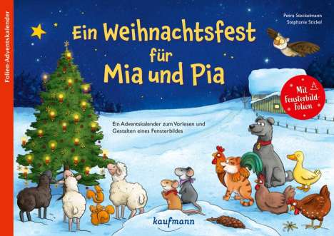 Petra Steckelmann: Ein Weihnachtsfest für Mia und Pia, Buch