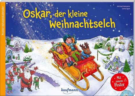 Michael Hamannt: Oskar, der kleine Weihnachtselch, Buch