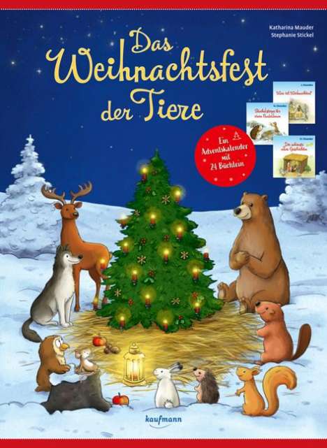 Katharina Mauder: Das Weihnachtsfest der Tiere, Buch