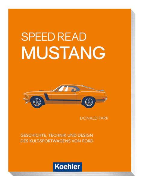 Donald Farr: Speed Read Mustang, Buch