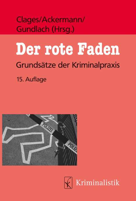 Horst Clages: Der rote Faden, Buch