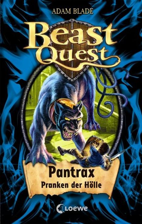 Adam Blade: Beast Quest 24. Pantrax, Pranken der Hölle, Buch