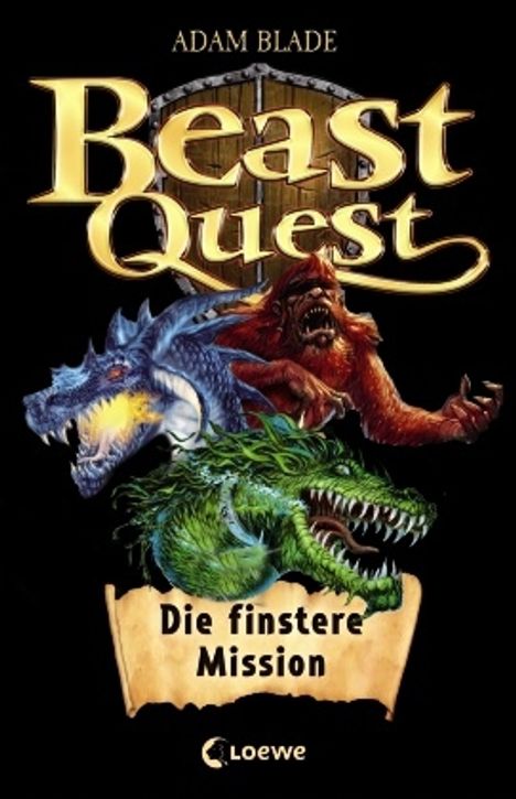 Adam Blade: Beast Quest - Die finstere Mission, m. Audio-CD, Buch