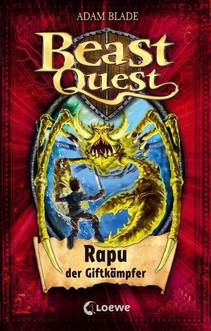 Adam Blade: Beast Quest 25. Rapu, der Giftkämpfer, Buch