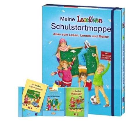 Maja von Vogel: Meine Leselöwen-Schulstartmappe, 3 Bde., Buch