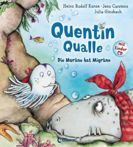 Jens Carstens: Quentin Qualle - Die Muräne hat Migräne, m. Audio-CD, Buch