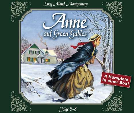 Lucy M. Montgomery: Anne auf Green Gables, Folge 5-8, 4 CDs