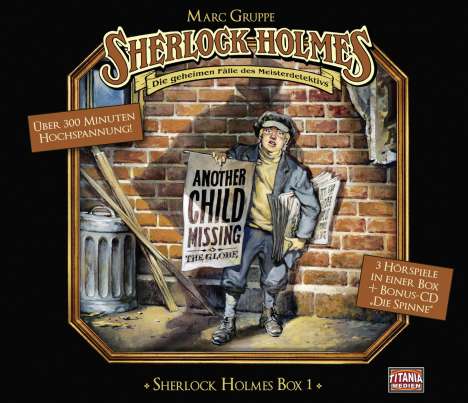 Sir Arthur Conan Doyle: Sherlock Holmes Box 1, 4 CDs