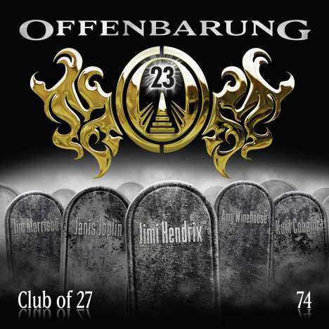 Catherine Fibonacci: Offenbarung 23 (74) Club of 27, CD