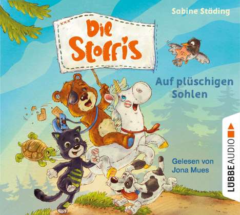 Sabine Städing: Die Stoffis (01) Auf plüschigen Sohlen, 2 CDs