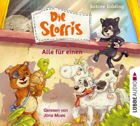 Sabine Städing: Die Stoffis (02) Alle für einen, CD