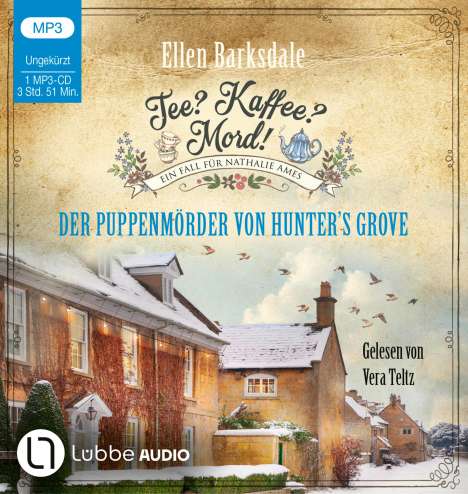 Ellen Barksdale: Tee? Kaffee? Mord! - Der Puppenmörder von Hunter's Grove, MP3-CD
